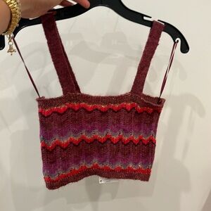 Mango Missoni -like crop top